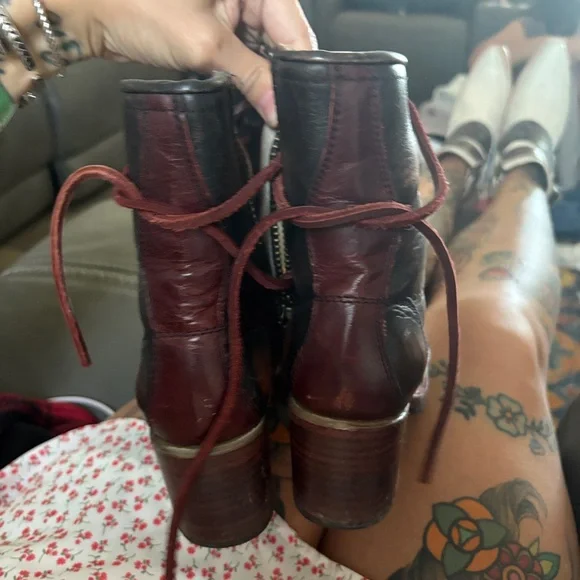 Freebird by Steven Zebra Print Ankle Boots - Picture 3 of 5